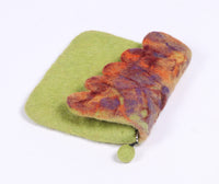 Thumbnail for Sophisticated felt purse/Felt coin purse/Money bag