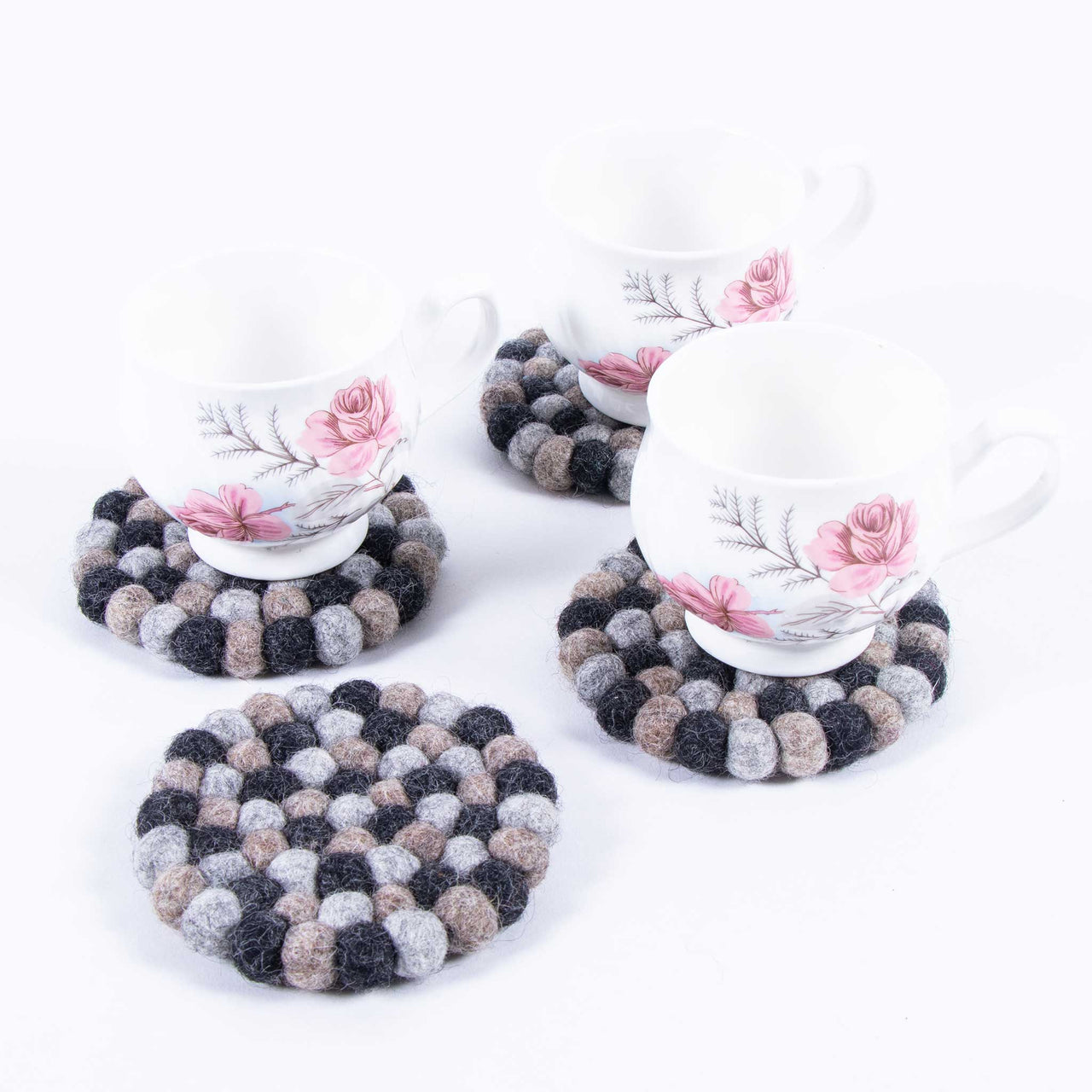 Felt Coasters Round