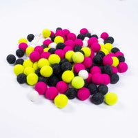 Thumbnail for 2 cm Multicolor Felt Balls Wholesale
