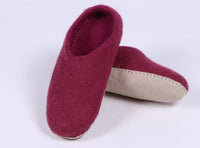 Thumbnail for Plain felt slippers