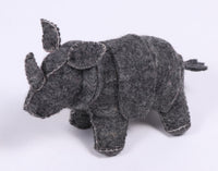 Thumbnail for Felt animals/ Felted rhino
