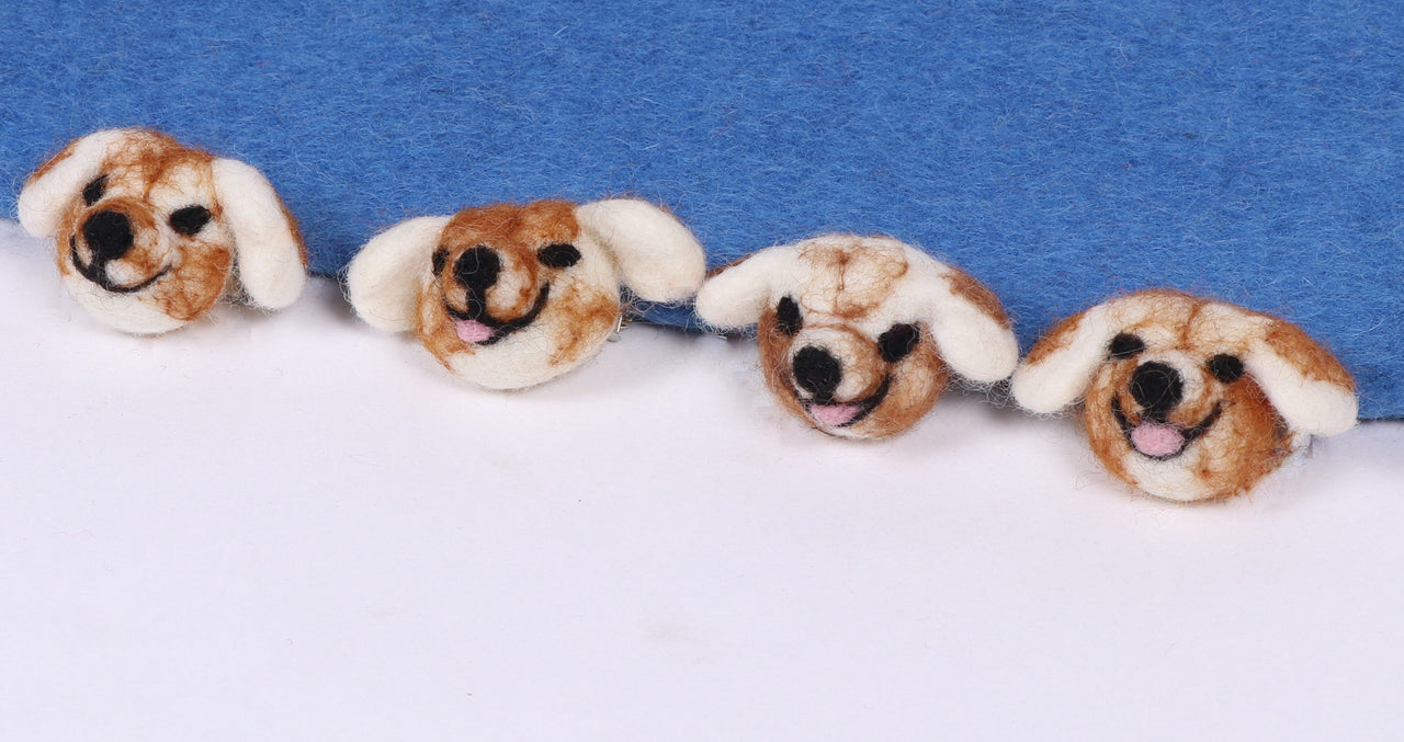 Beautifully handmade felt brooches/ Felt brooches