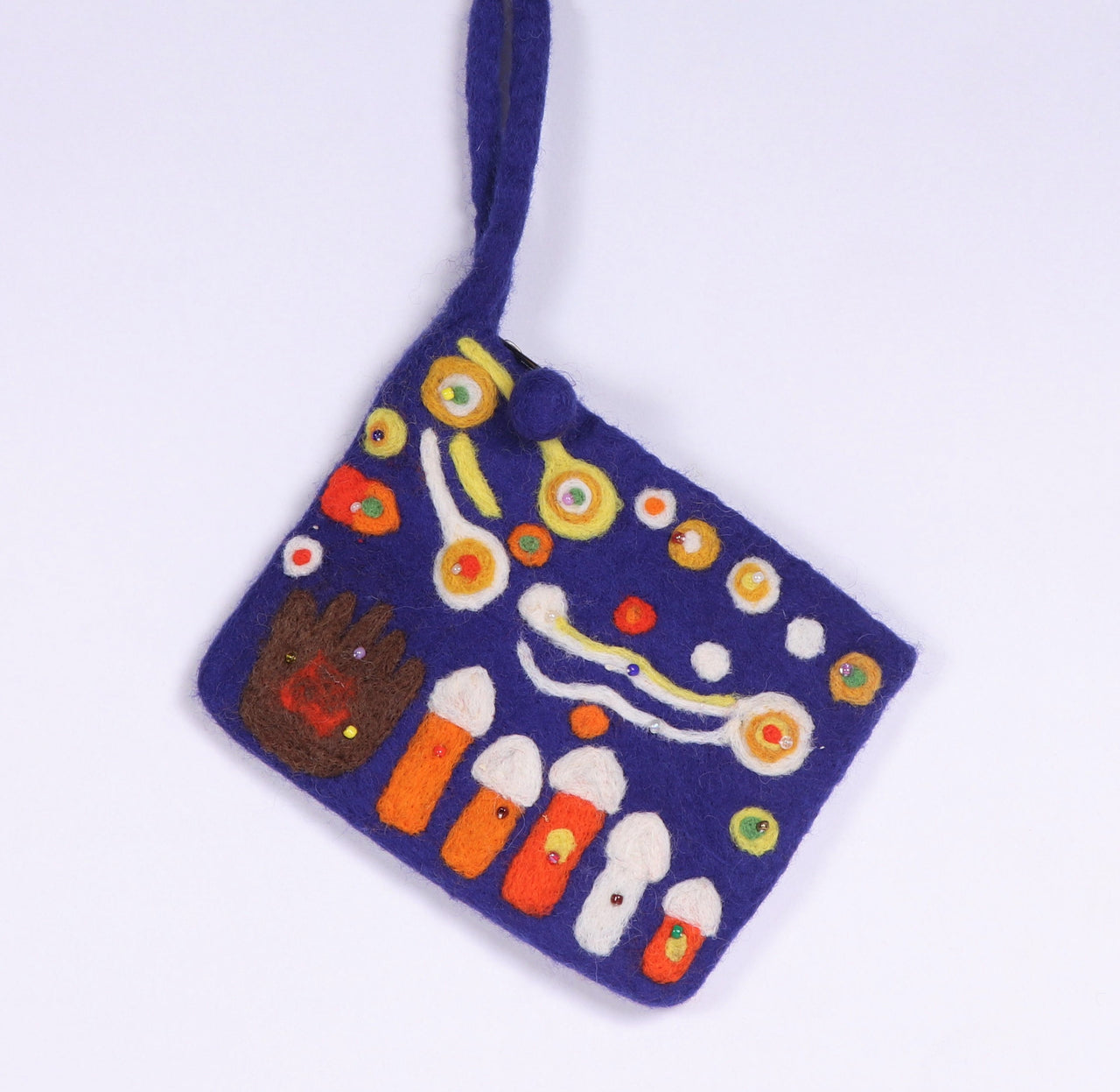 Handmade felt purse/Coin purse