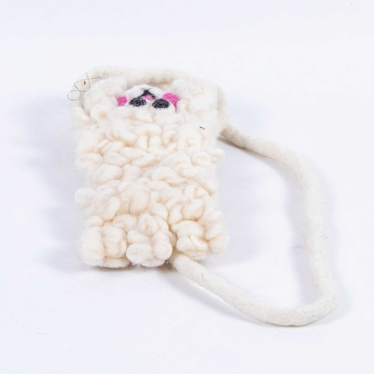 Wool felt mobile phone case