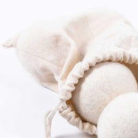 Thumbnail for Wool felt white color Dryer Ball