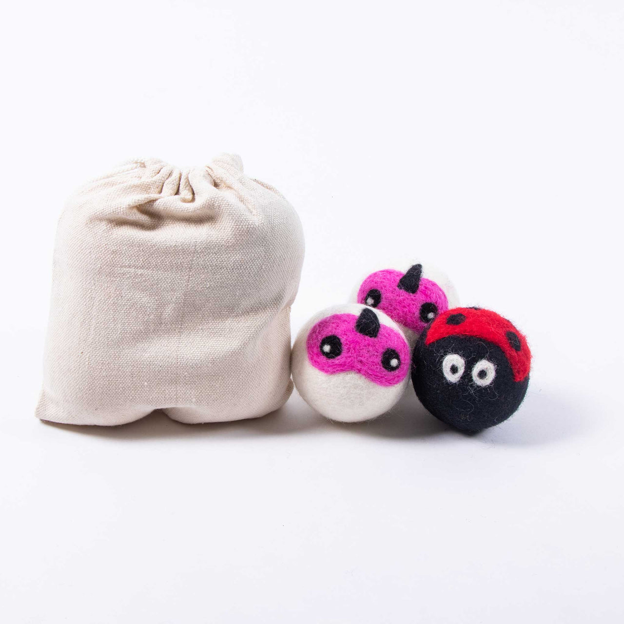 Needled Wool Felt Dryer Balls