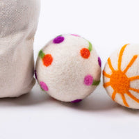 Thumbnail for Needled Wool Felt White Dryer Ball
