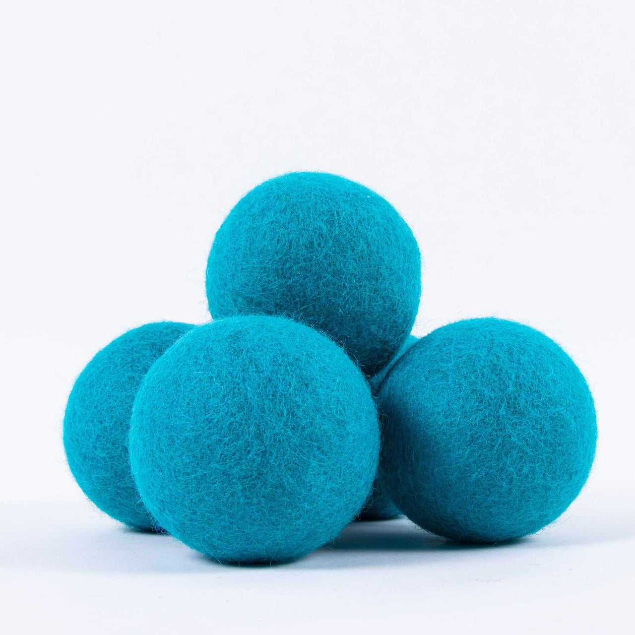 Light Blue Wool Dryer Balls