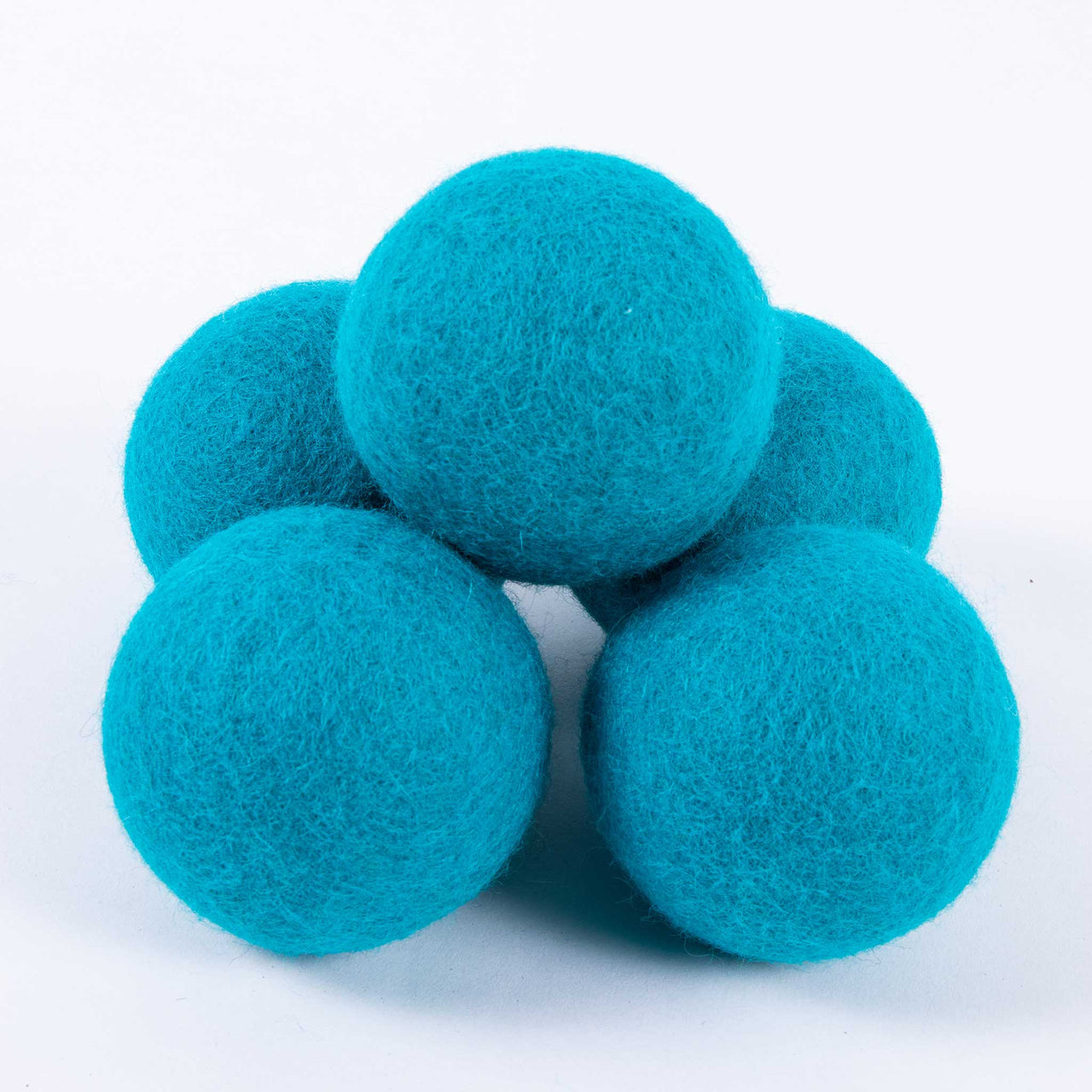 Light Blue Wool Dryer Balls