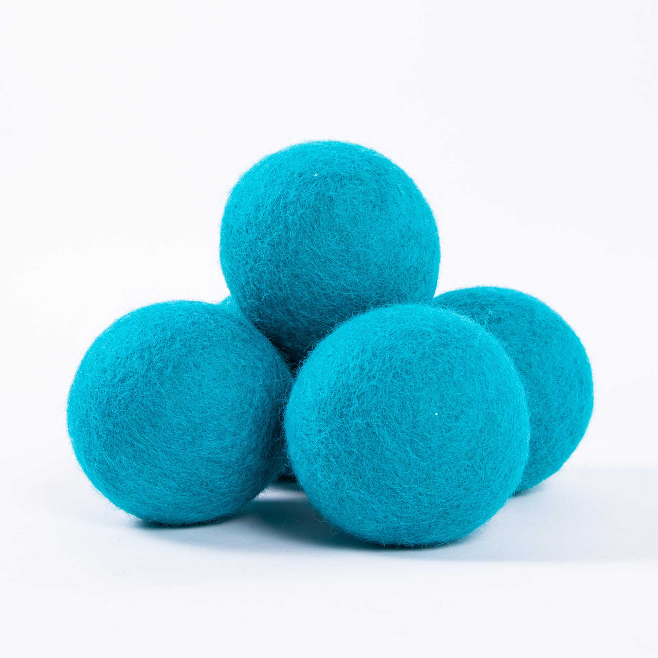 Light Blue Wool Dryer Balls