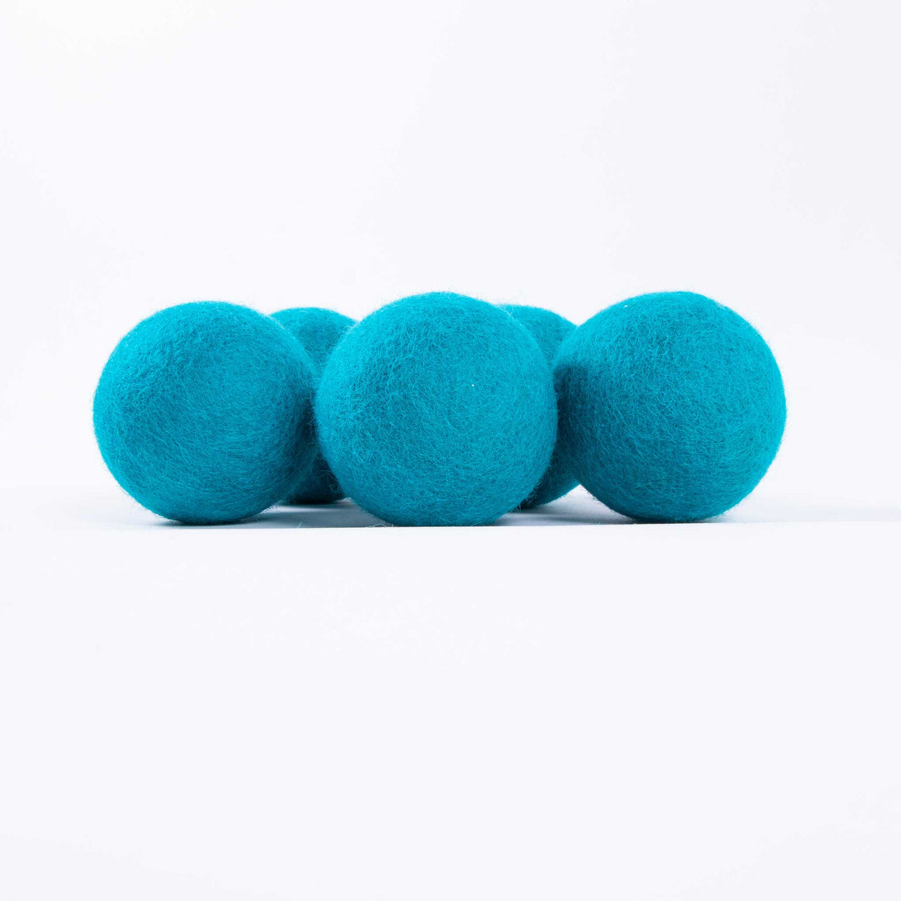 Light Blue Wool Dryer Balls