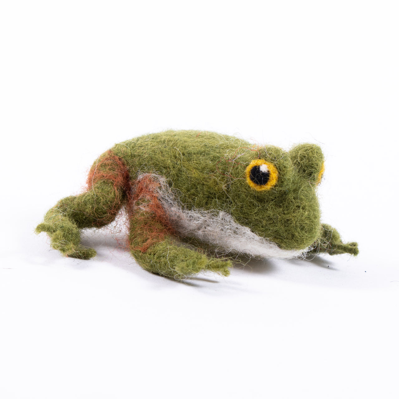 Felt animals/ Felt frog
