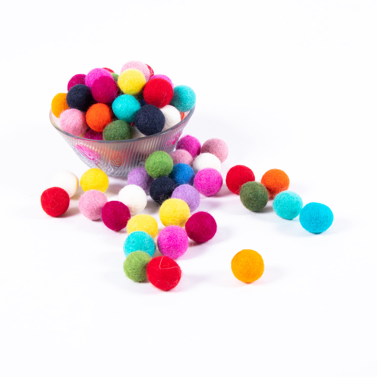 2 cm Felt Balls / Felt Balls Bulk