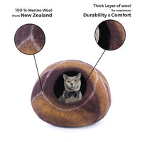 Thumbnail for Wool Cat Cave, Felted Wool Cat Cave