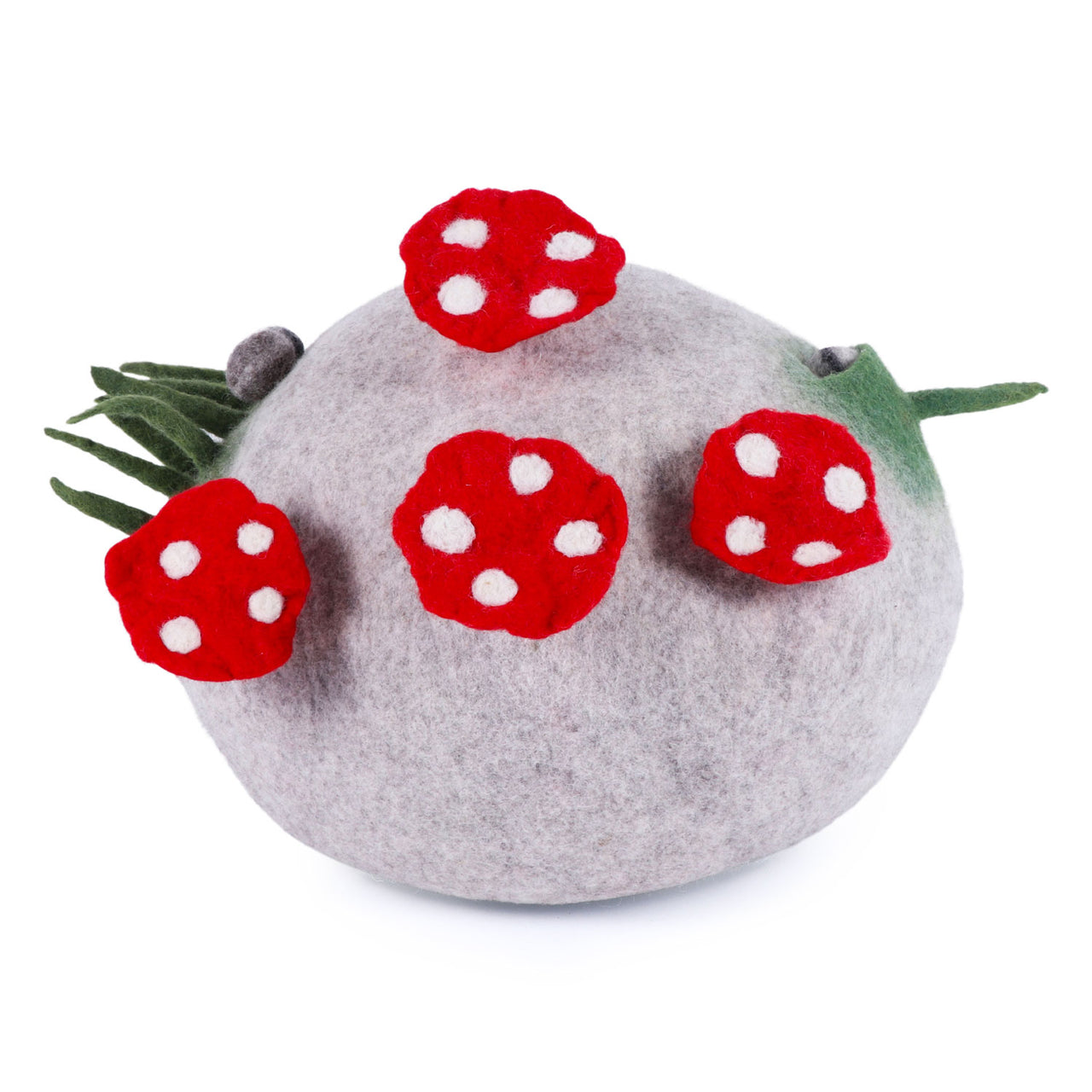 Premium Mushroom Design Felt Cat Cave/Felt Cat House