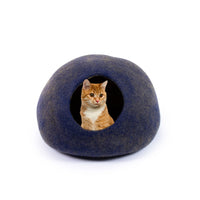 Thumbnail for Felt cat cave round